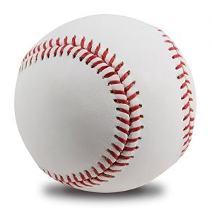 All-American Adult/Youth Blank Baseball for League Play, Practice, Competitions, Gifts, Keepsakes, Arts and Crafts, Trophies, and Autographs (Single Ball)